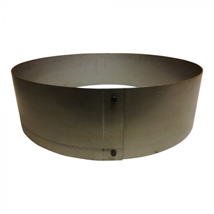 Rundt højbed Ø70, 20 cm høj | 2 mm cortenstål | Åben