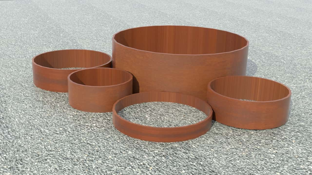 Højbedesæt | Runde højbede