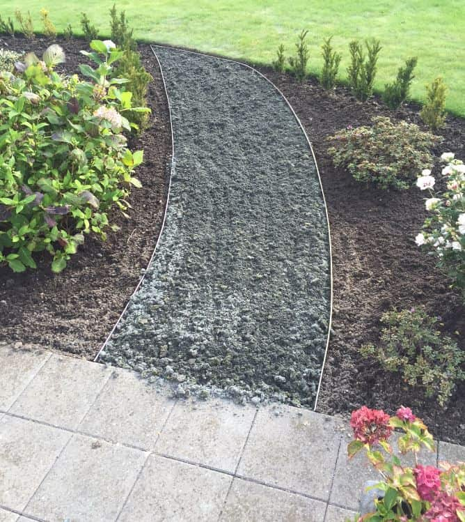 Græskant | Cortenstål 2 mm | H: 15, L: 230