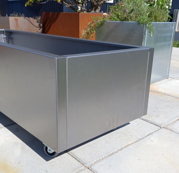 Plantekasse i jern | 120 x 40 x 25