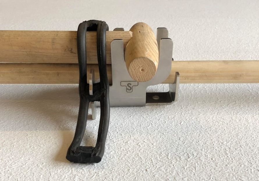 Vertikal montering af redskaber