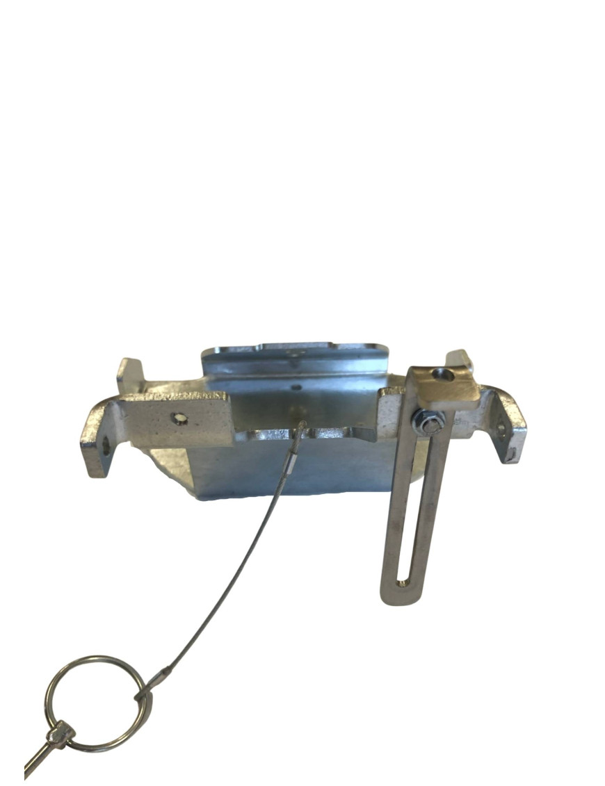 Skovlholder med låsepal