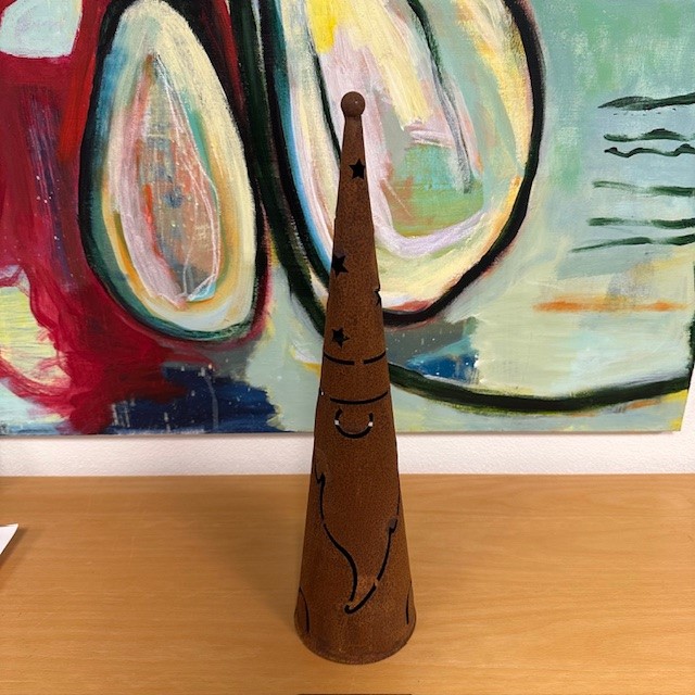 Julenisse til fyrfadslys