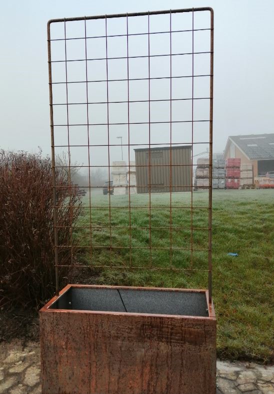 Højbed med espalier | Corten-40 cm