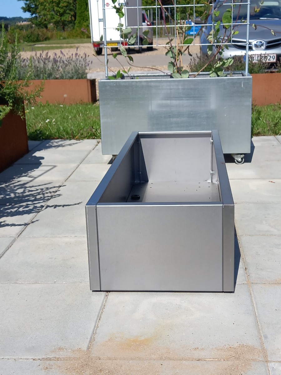 Plantekasse i jern | 120 x 40 x 25