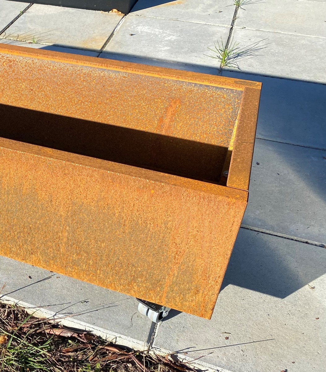 Plantekasse i jern | 40 x 40 x 25 cm