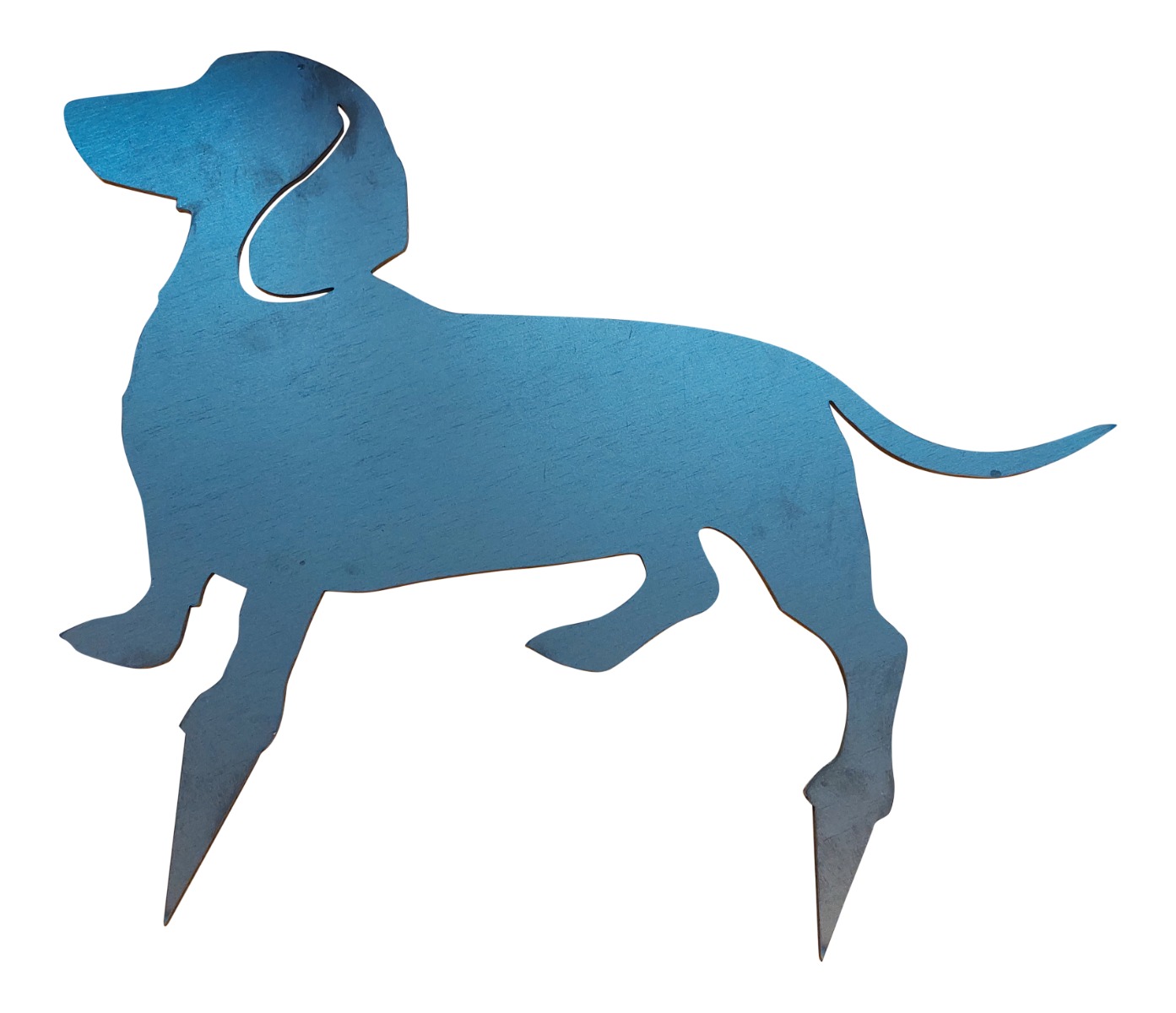 Figur i jern - Gravhunden Gitte