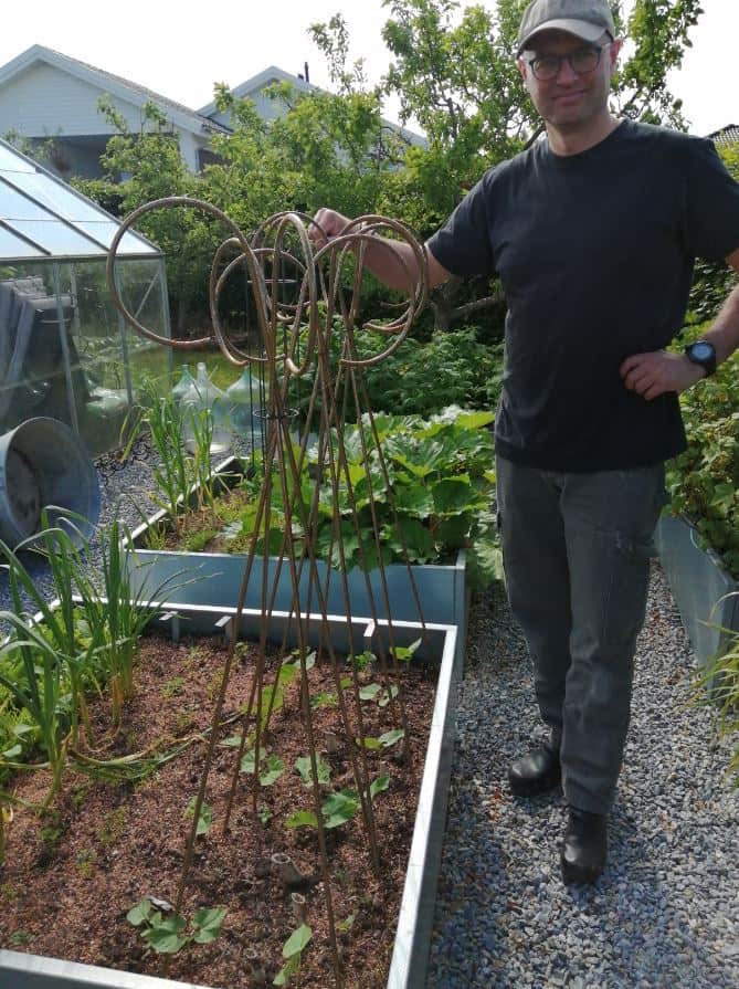 Plantestøtte sæt med 4 stk.