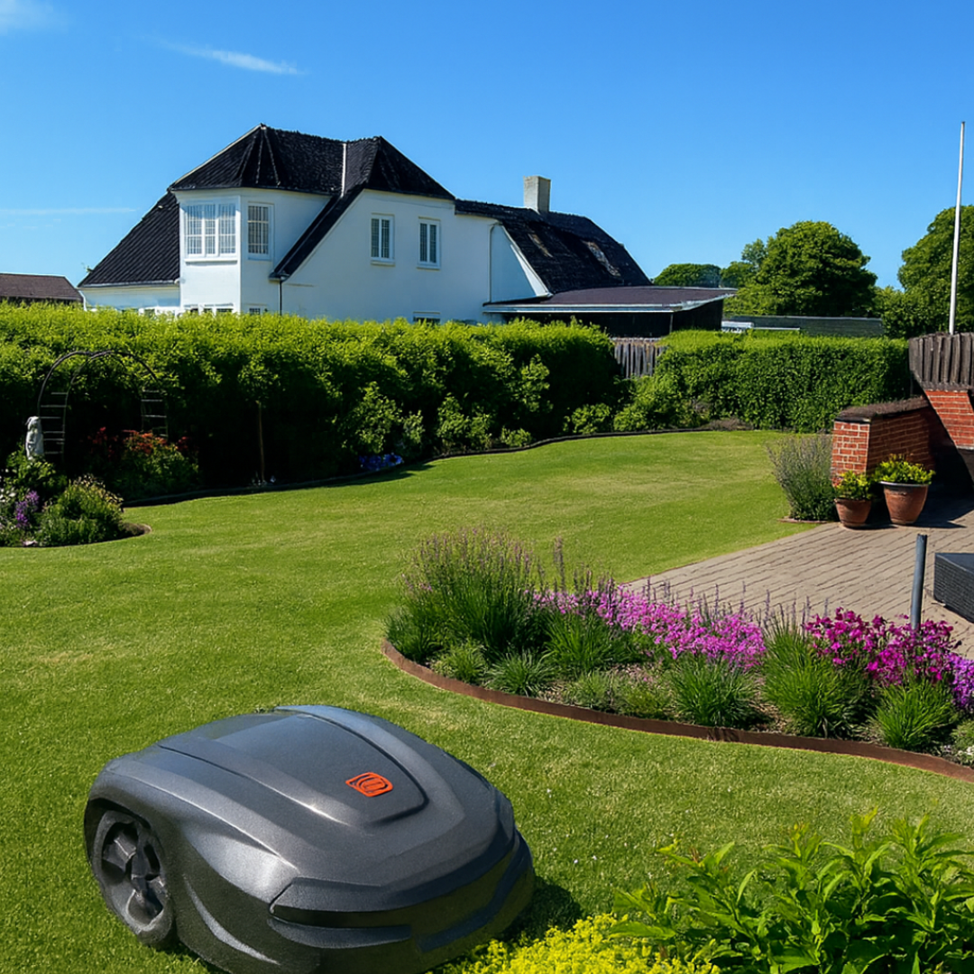 Græskant | Cortenstål 2 mm | H: 15, L: 120 med huller