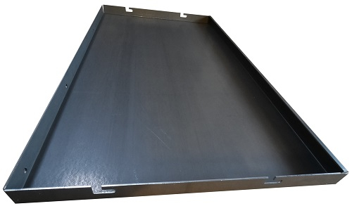 Supplerings B-side corten 40 cm høj, 74 cm lang