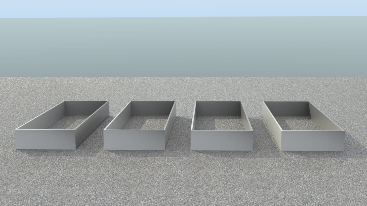 Køkkenhaven | Højbede i galvaniseret stål