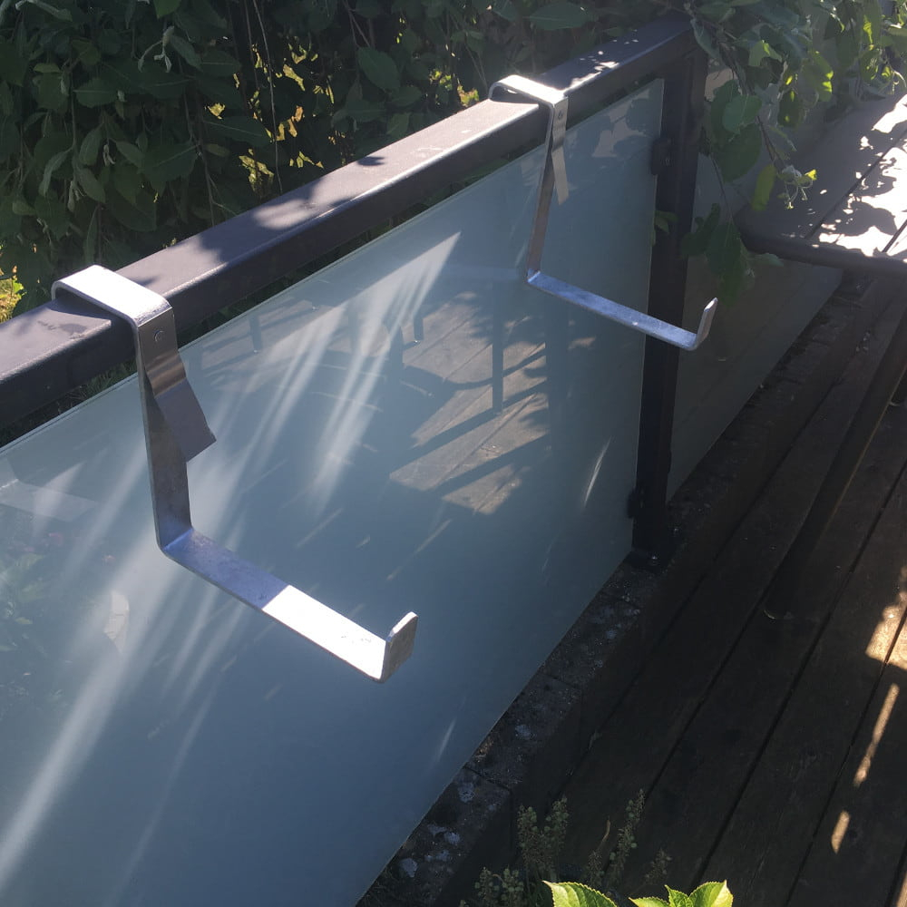 Beslag til gelænder - 6 cm og over