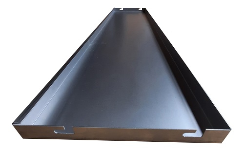 Supplerings B-side jern 25 cm høj, 114 cm lang