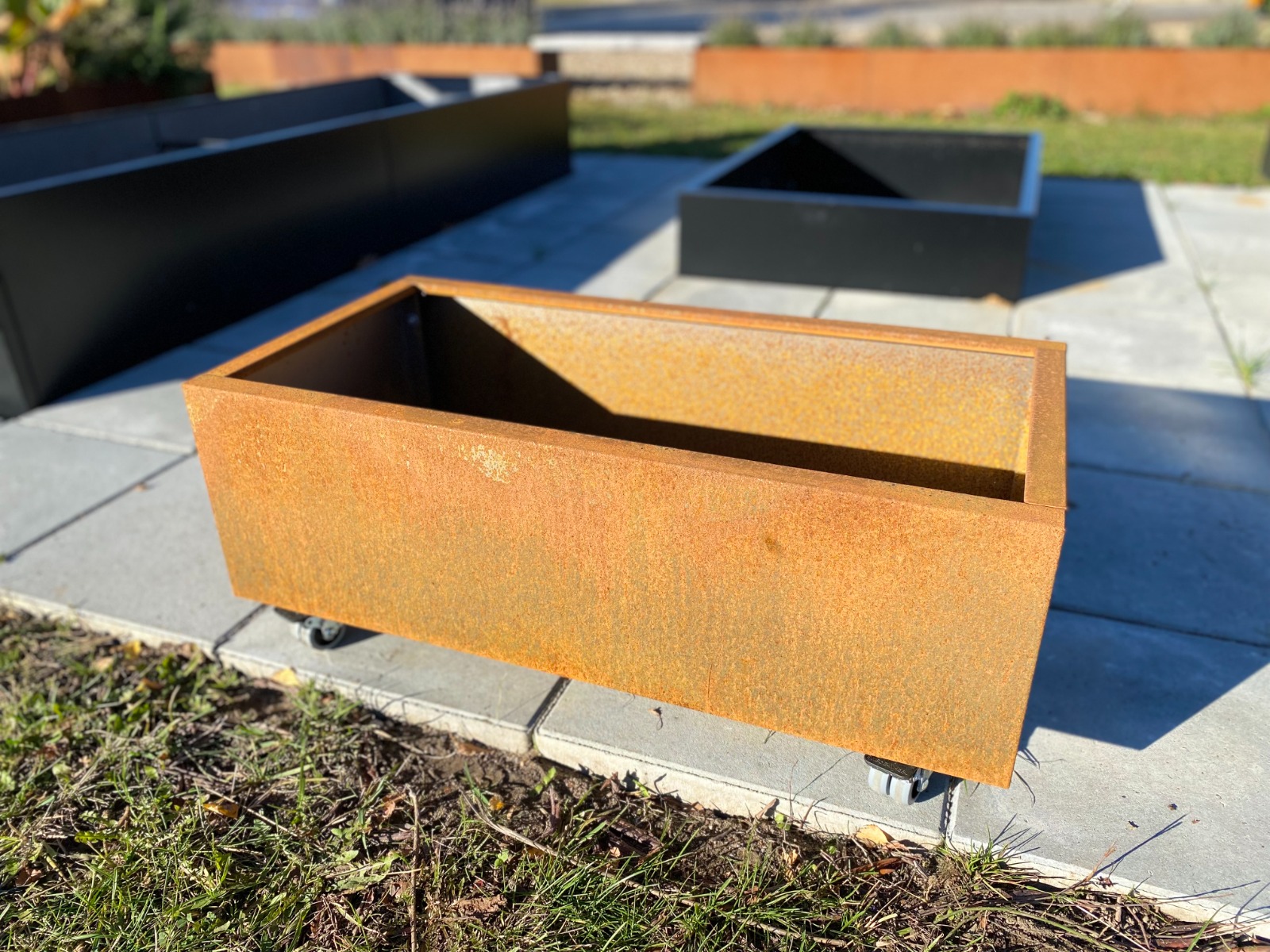 Plantekasse i jern | 80 x 40 x 25