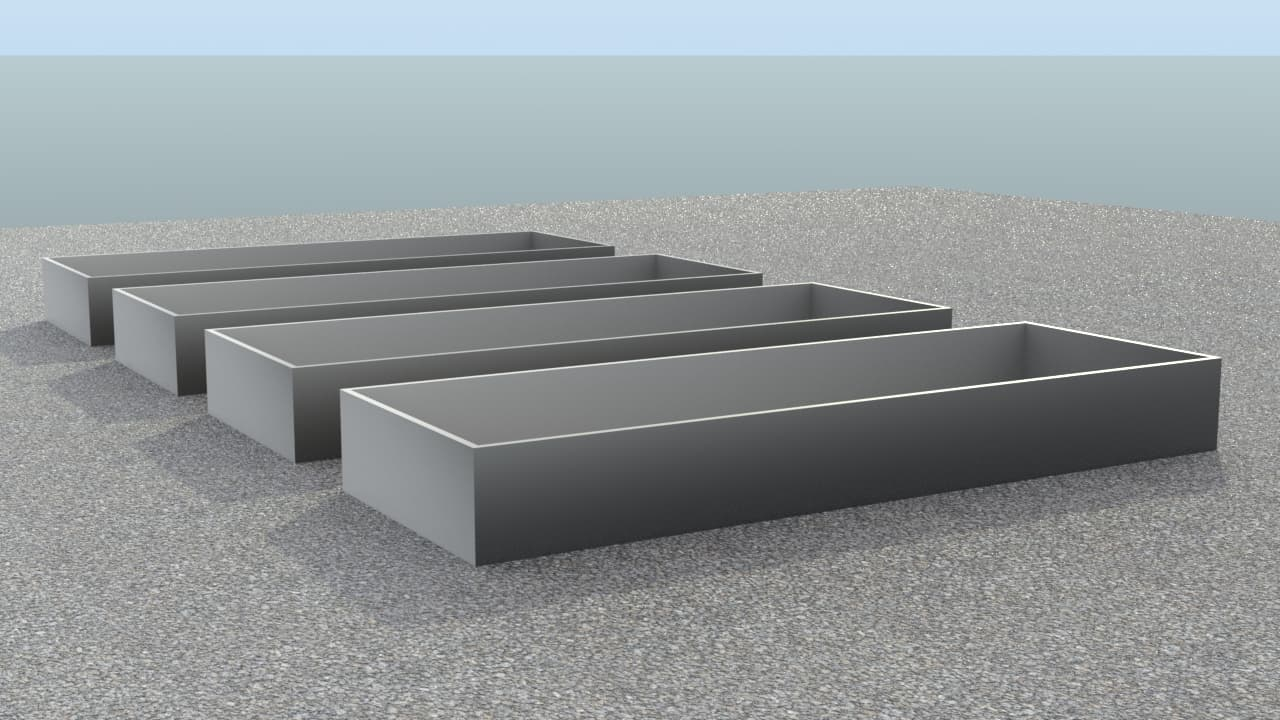 Køkkenhaven | Højbede i galvaniseret stål