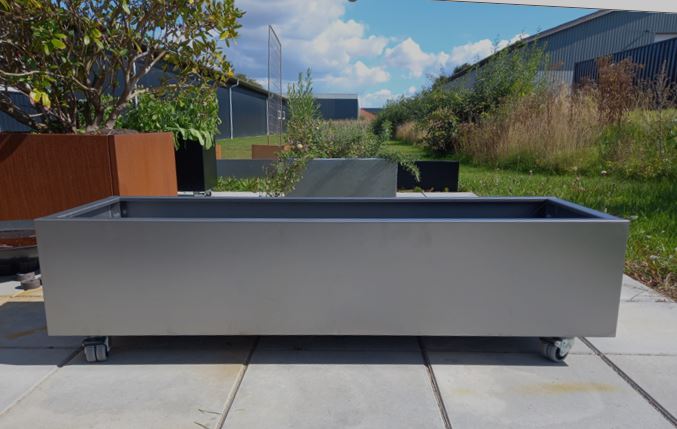 Plantekasse i jern | 120 x 40 x 25