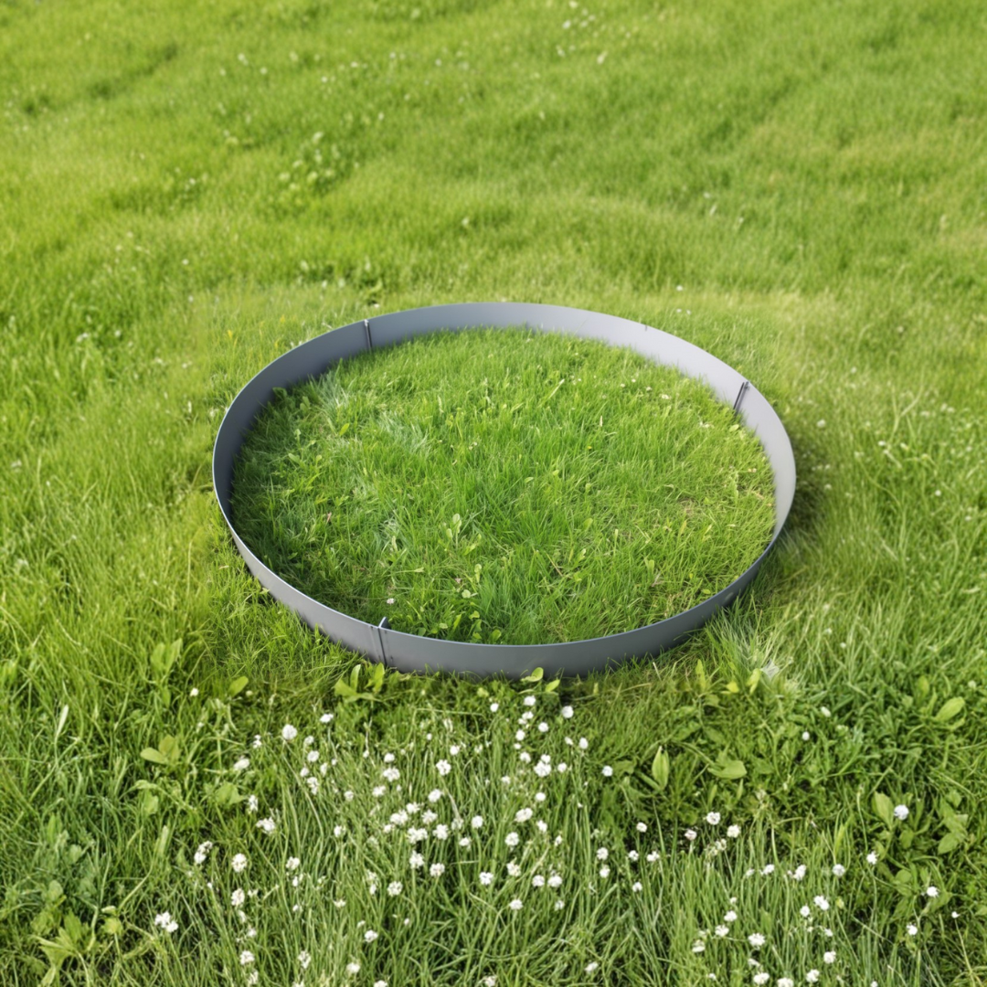 Rundt højbed Ø200, 20 cm høj | 3 mm jern | Åben