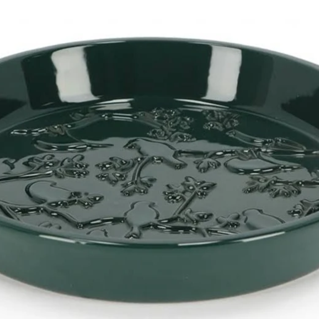 Fuglebad i glaseret keramik | RELIEF