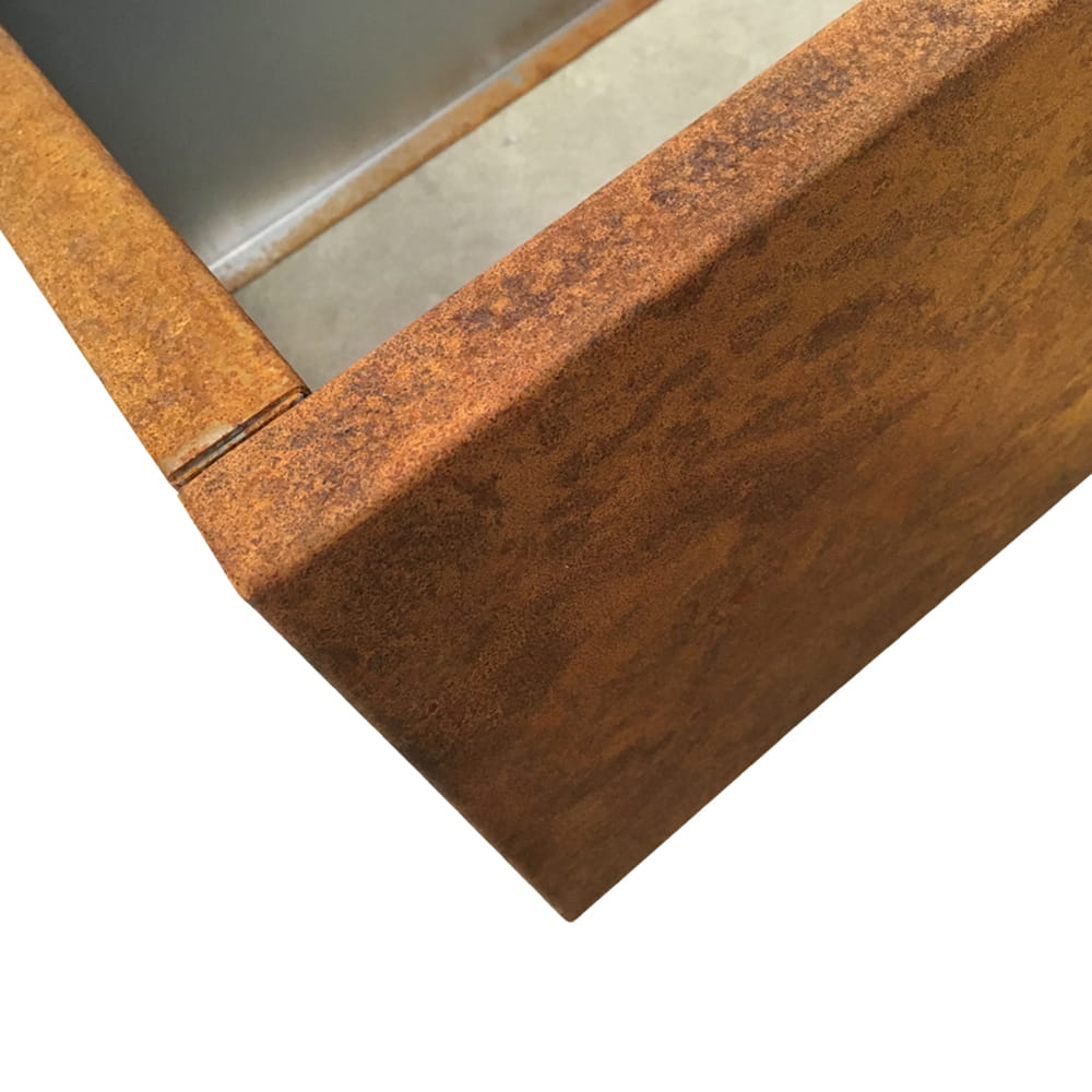 Højbed i jern | B120 H25 | L120 cm