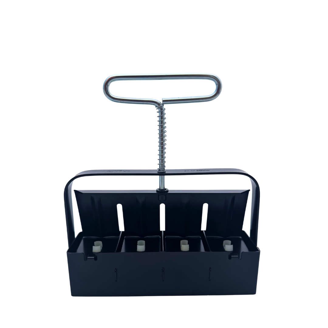 Sort Soil Blocker til 4 blokke m. dyvler