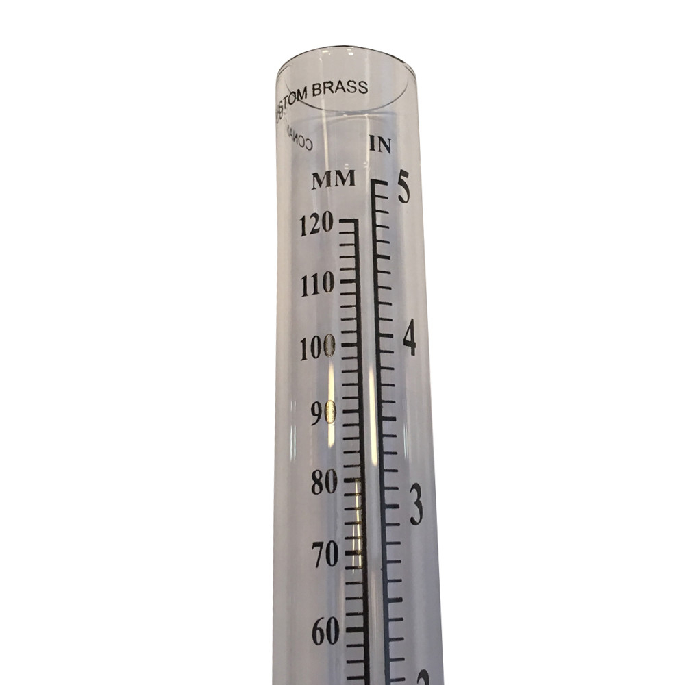 Reserveglas til regnmåler