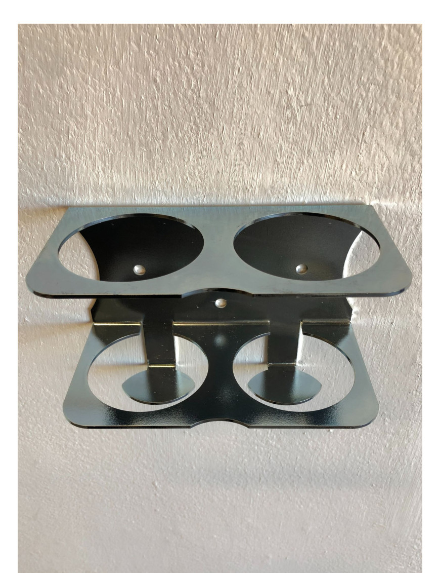 Spraydåseholder til 2 dåser